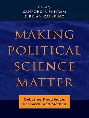 cover image of Making Political Science Matter
